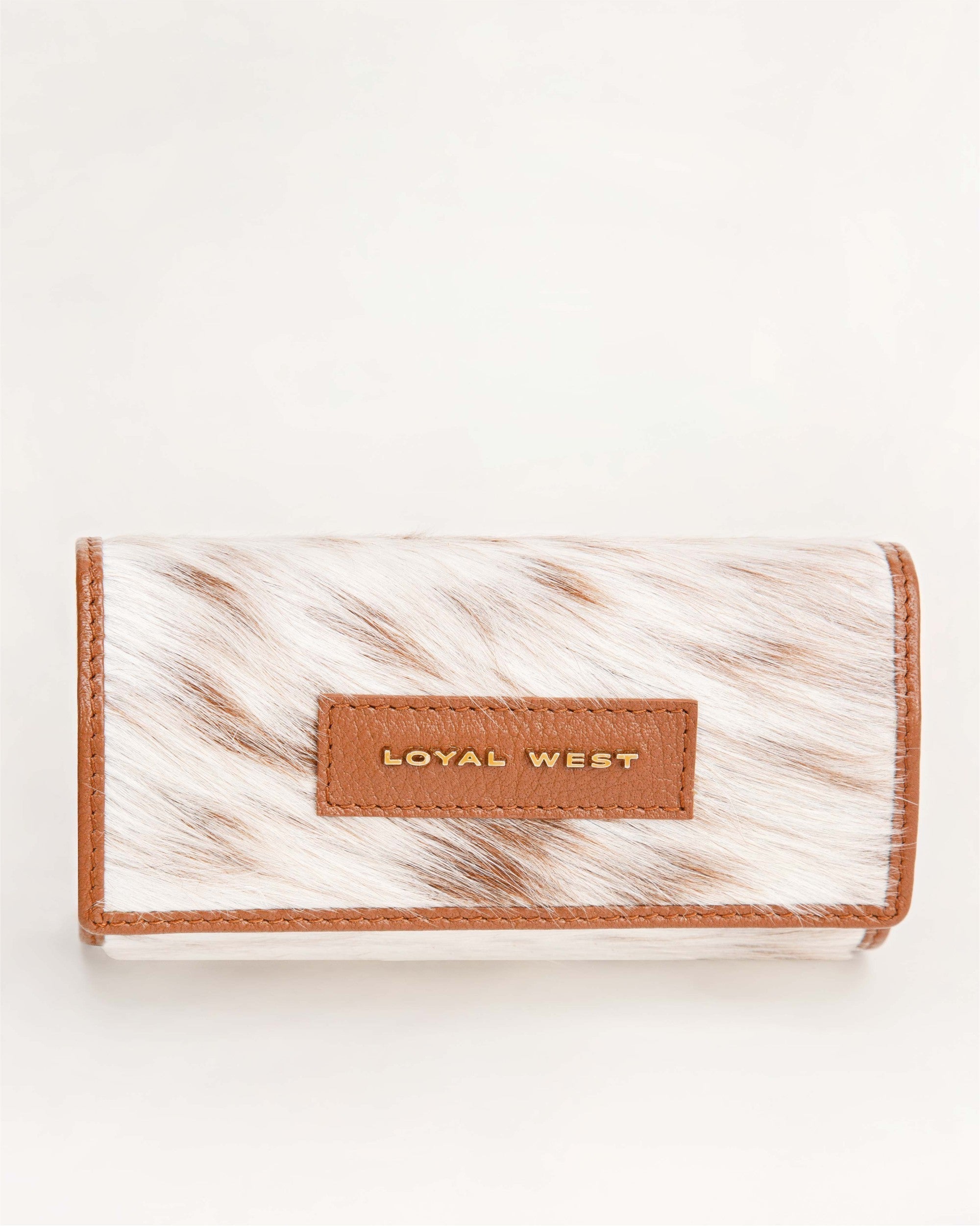 Loyal West Canyon Jewellery Case Brown And White