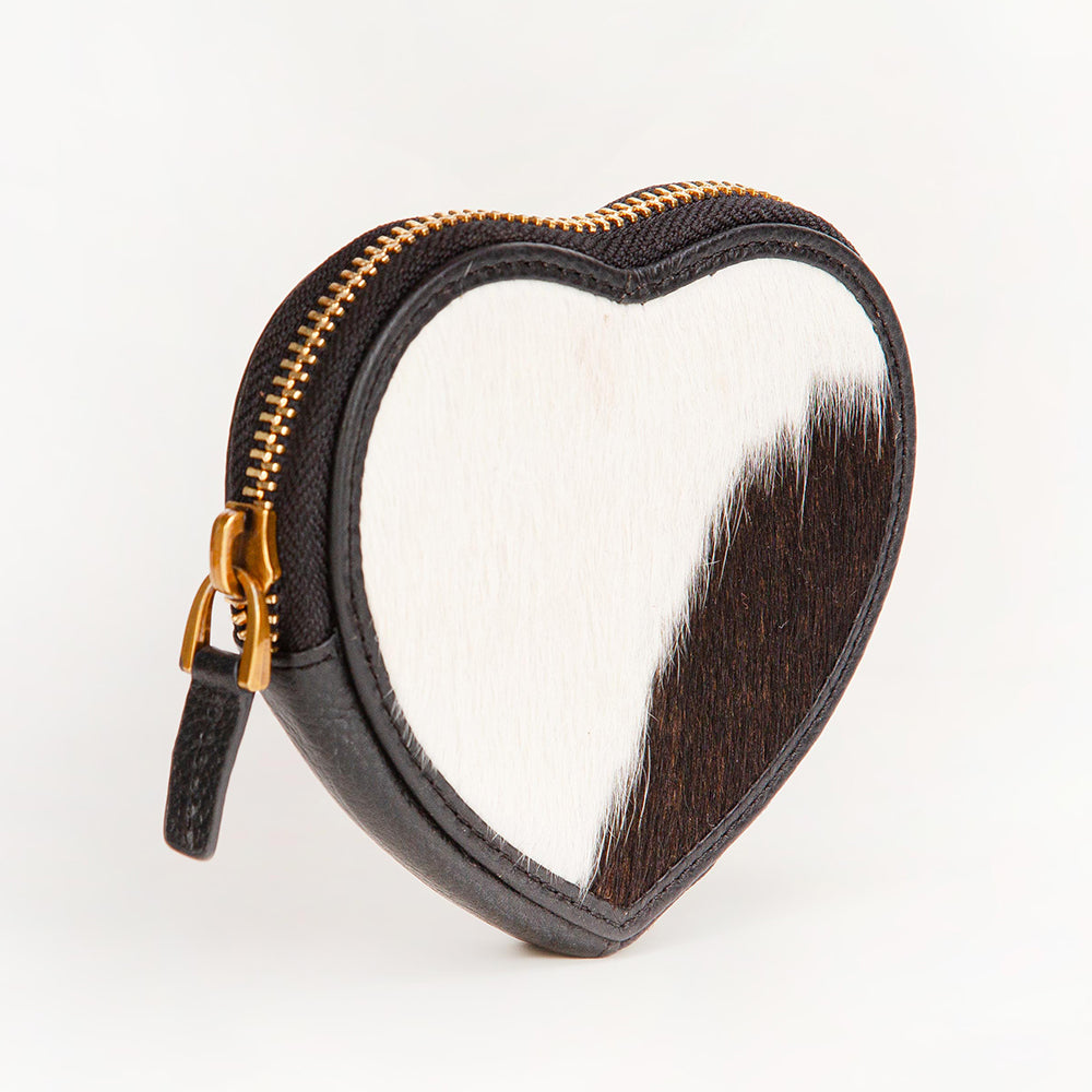 Loyal West Cupid Coin Pouch Black And White
