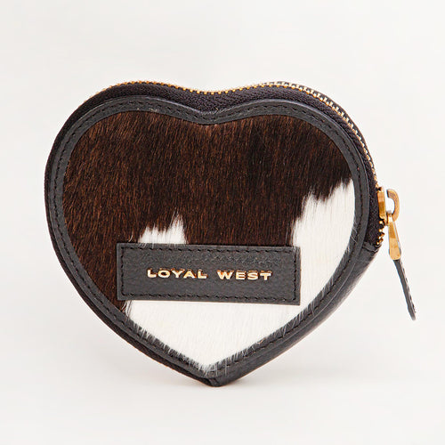 Loyal West Cupid Coin Pouch Black And White
