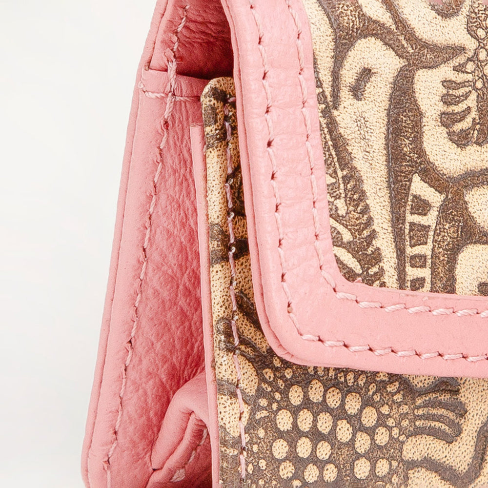 Loyal West Cattle Kiss Lipstick Embossed Floral