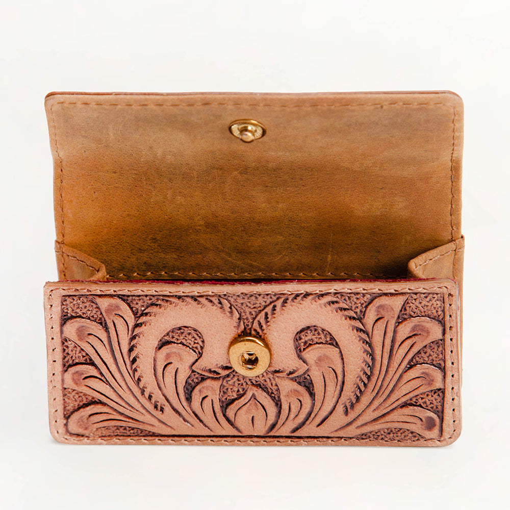 Loyal West Cattle Kiss Lipstick Handtooled Leather