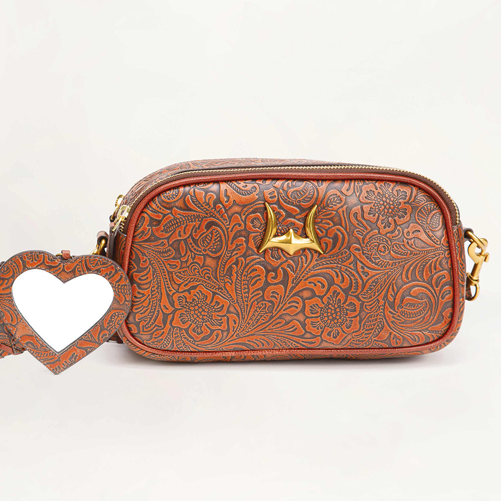 Loyal West Sophia Shoulder Bag Brown