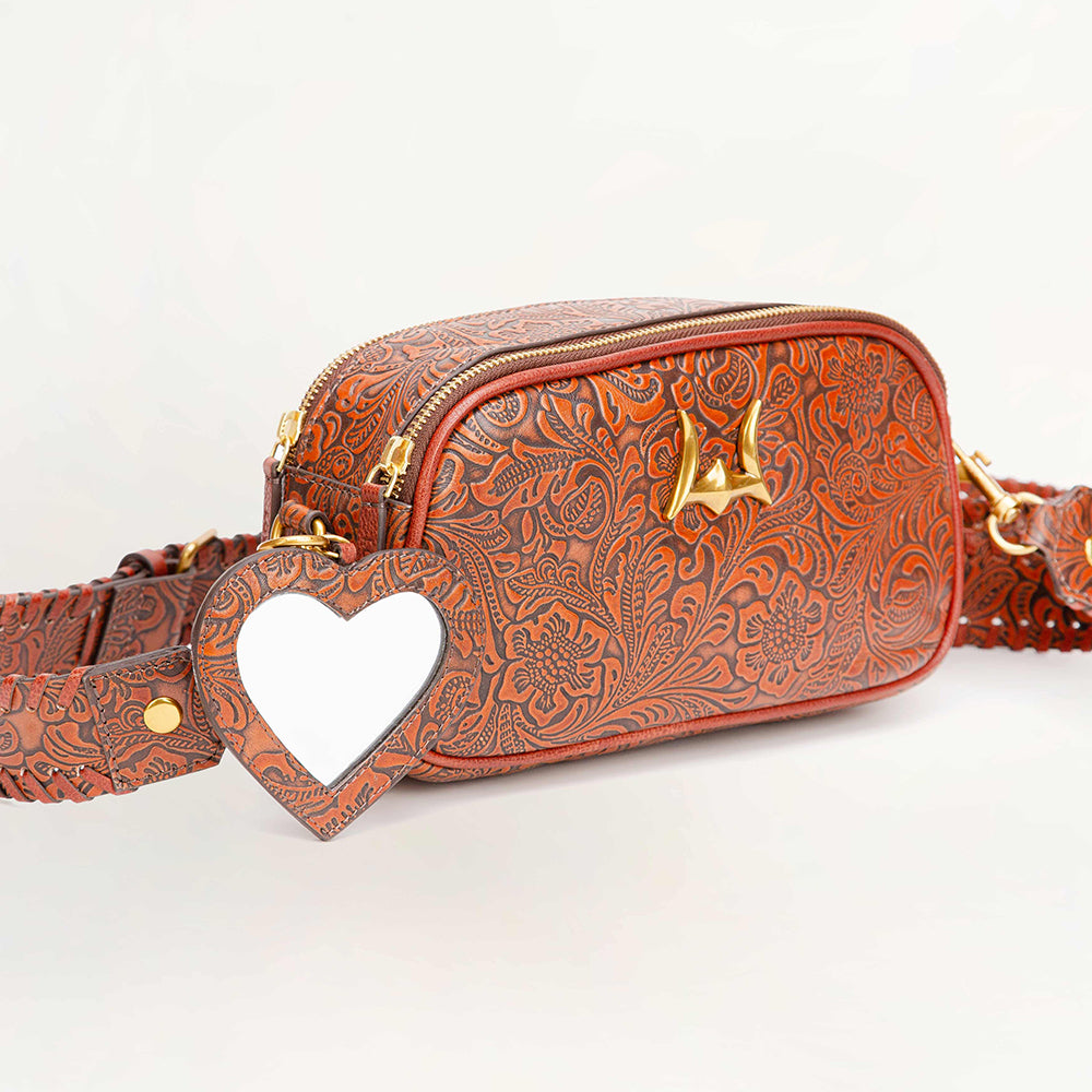 Loyal West Sophia Shoulder Bag Brown