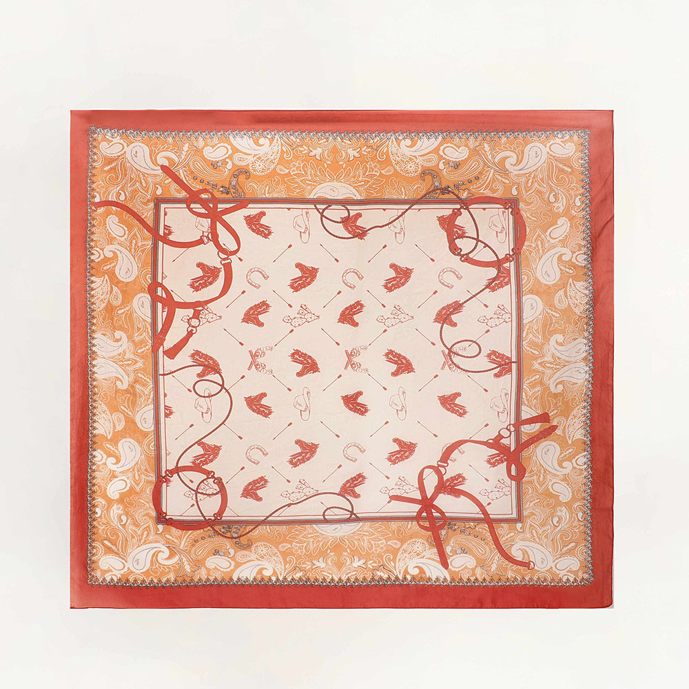 Loyal West Daylight'S Ballet Silk Scarves