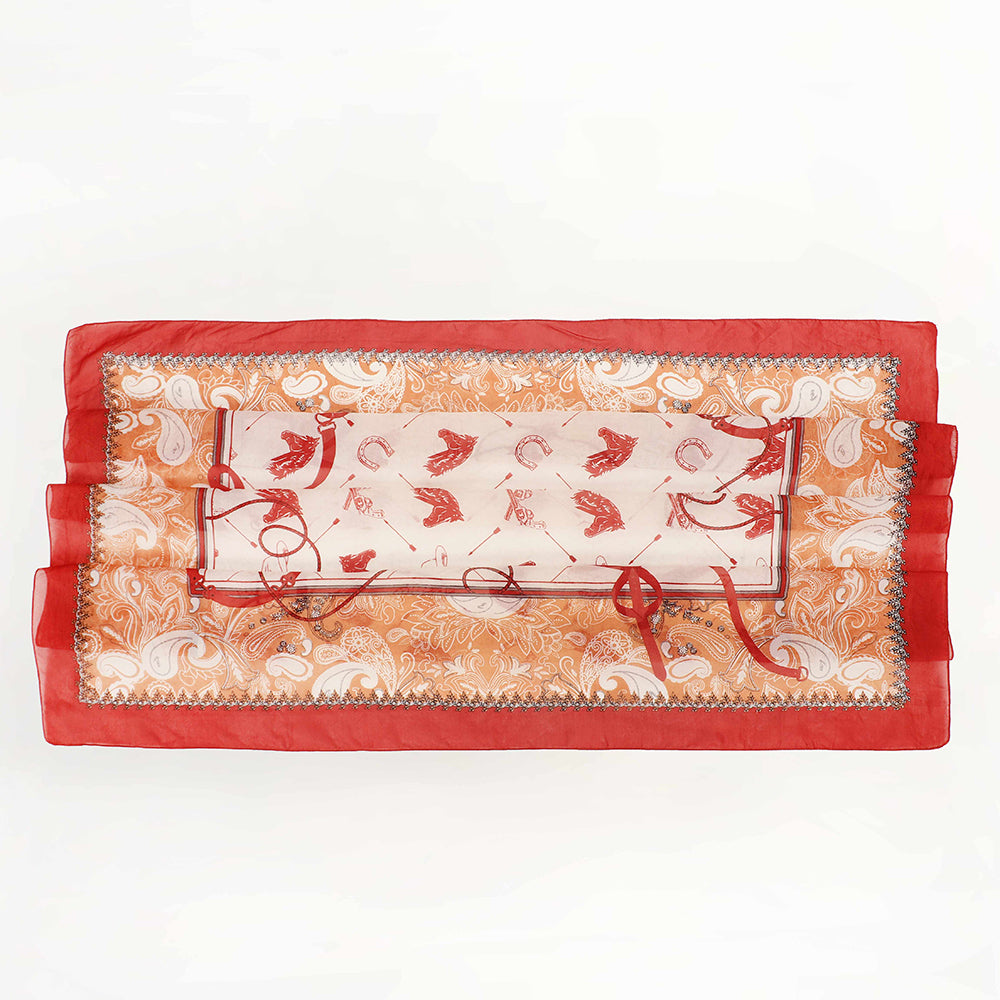 Loyal West Daylight'S Ballet Silk Scarves