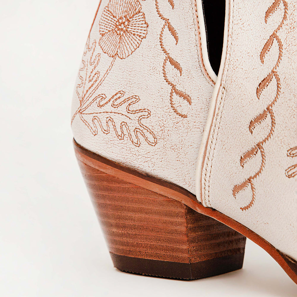 Loyal West South West Booties White Calfskin