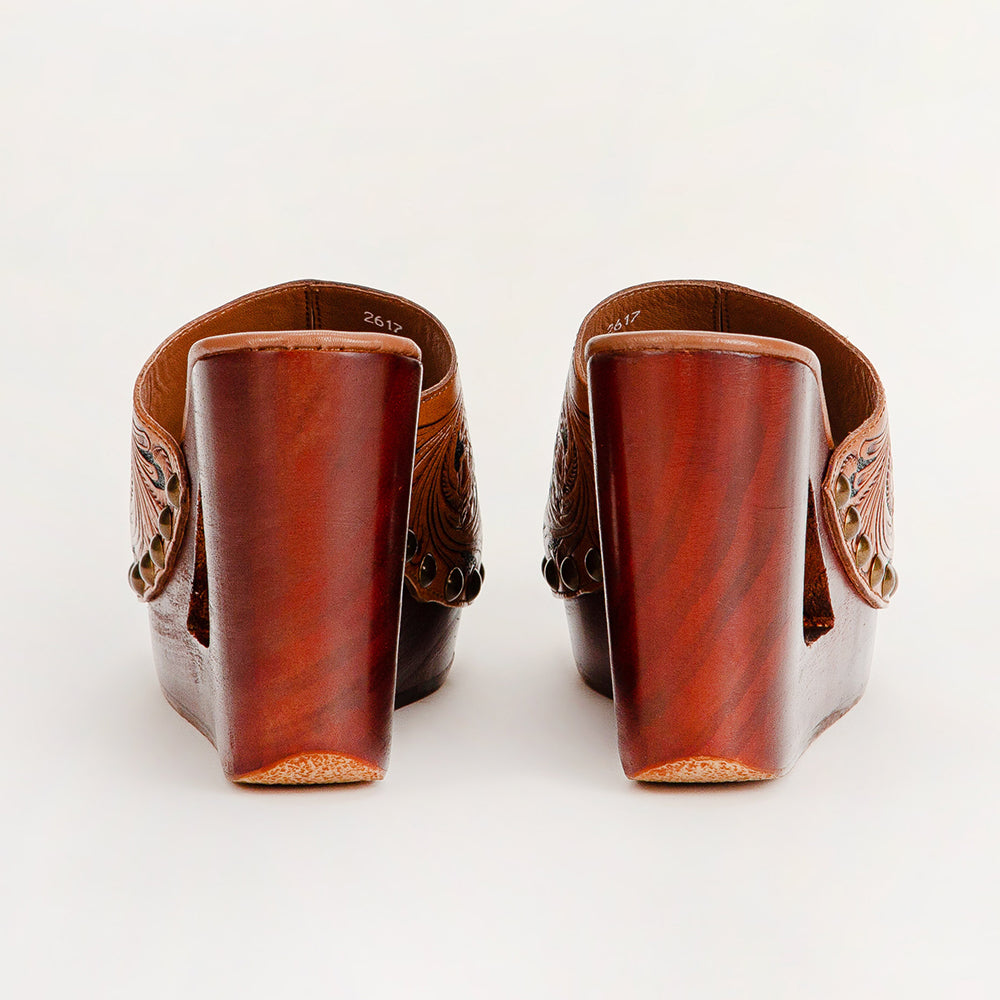Loyal West Desert Wanderer Sandals - Dark Brown