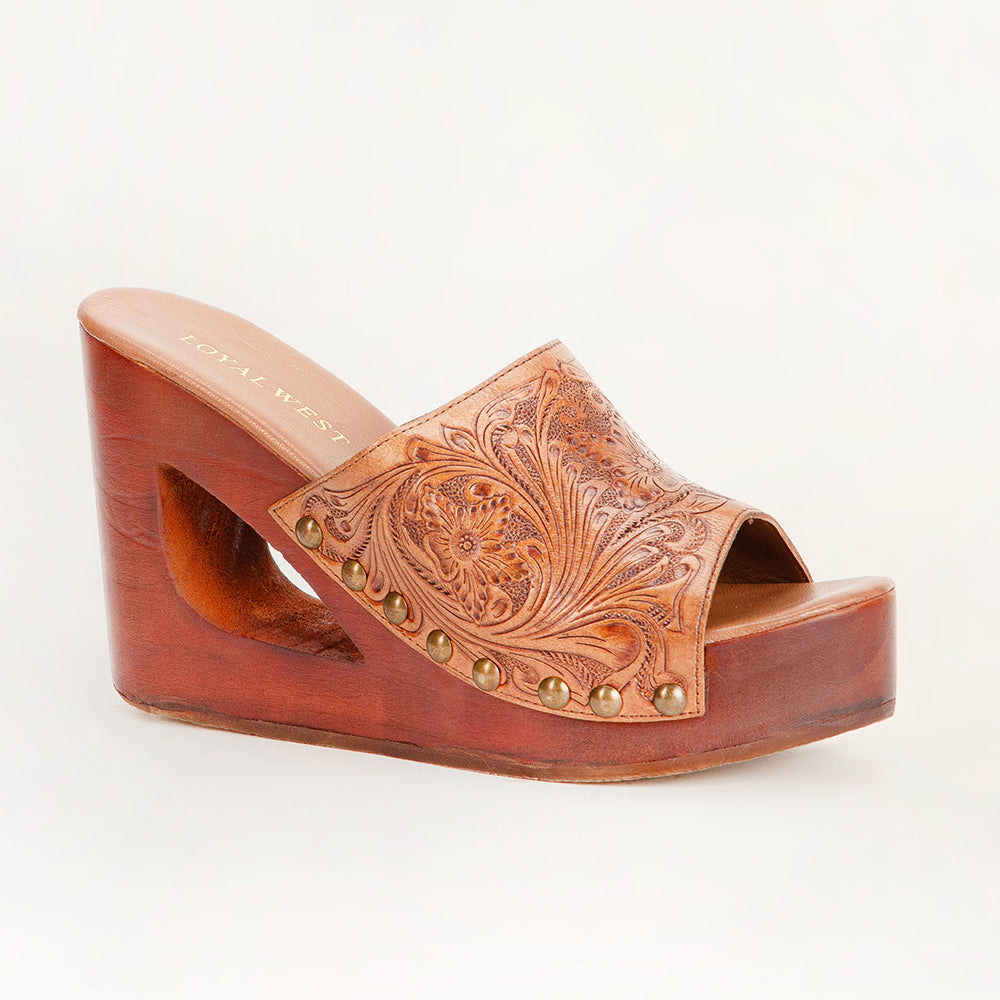 Loyal West Desert Wanderer Sandals - Light Brown