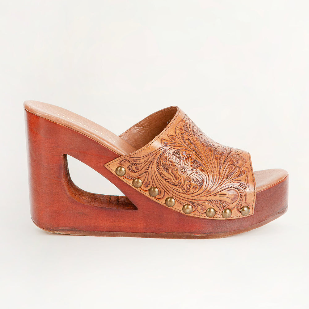 Loyal West Desert Wanderer Sandals - Light Brown