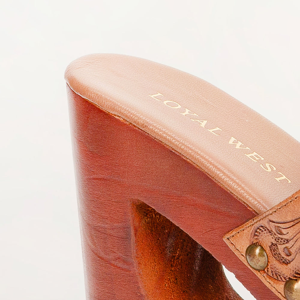 Loyal West Desert Wanderer Sandals - Light Brown
