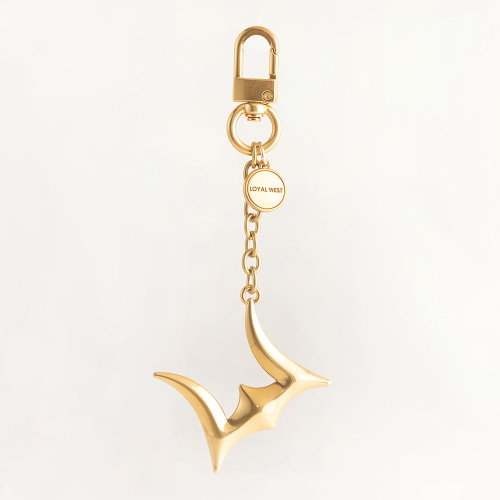 Loyal West - On The Go Bag Charm Golden