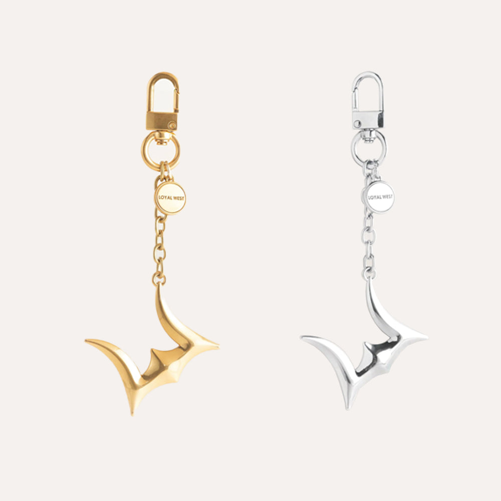 Loyal West - On The Go Bag Charm Golden
