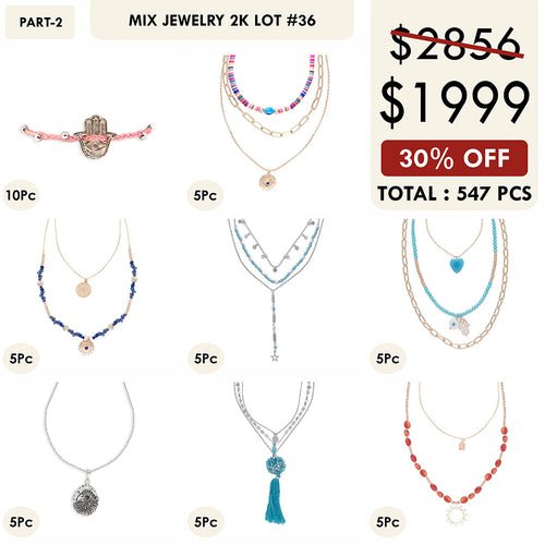MIX JEWELRY 2K LOT-36
