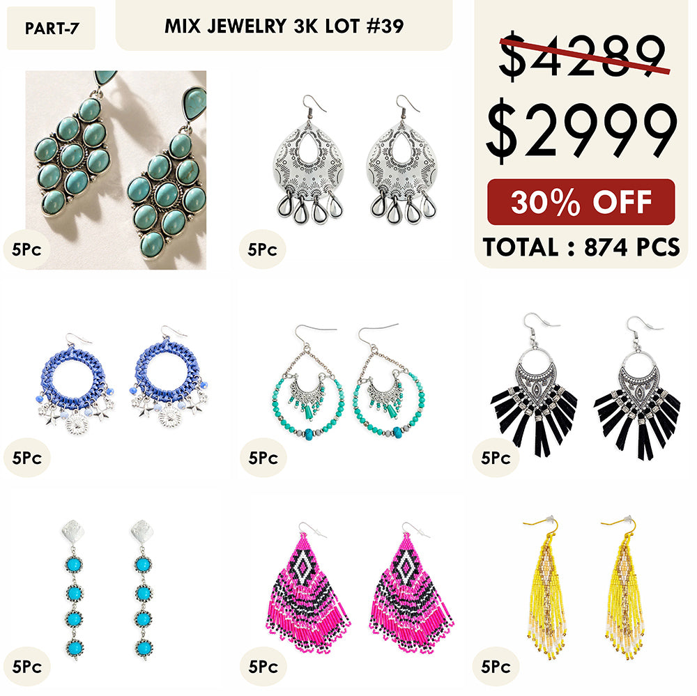 MIX JEWELRY 3K LOT-39