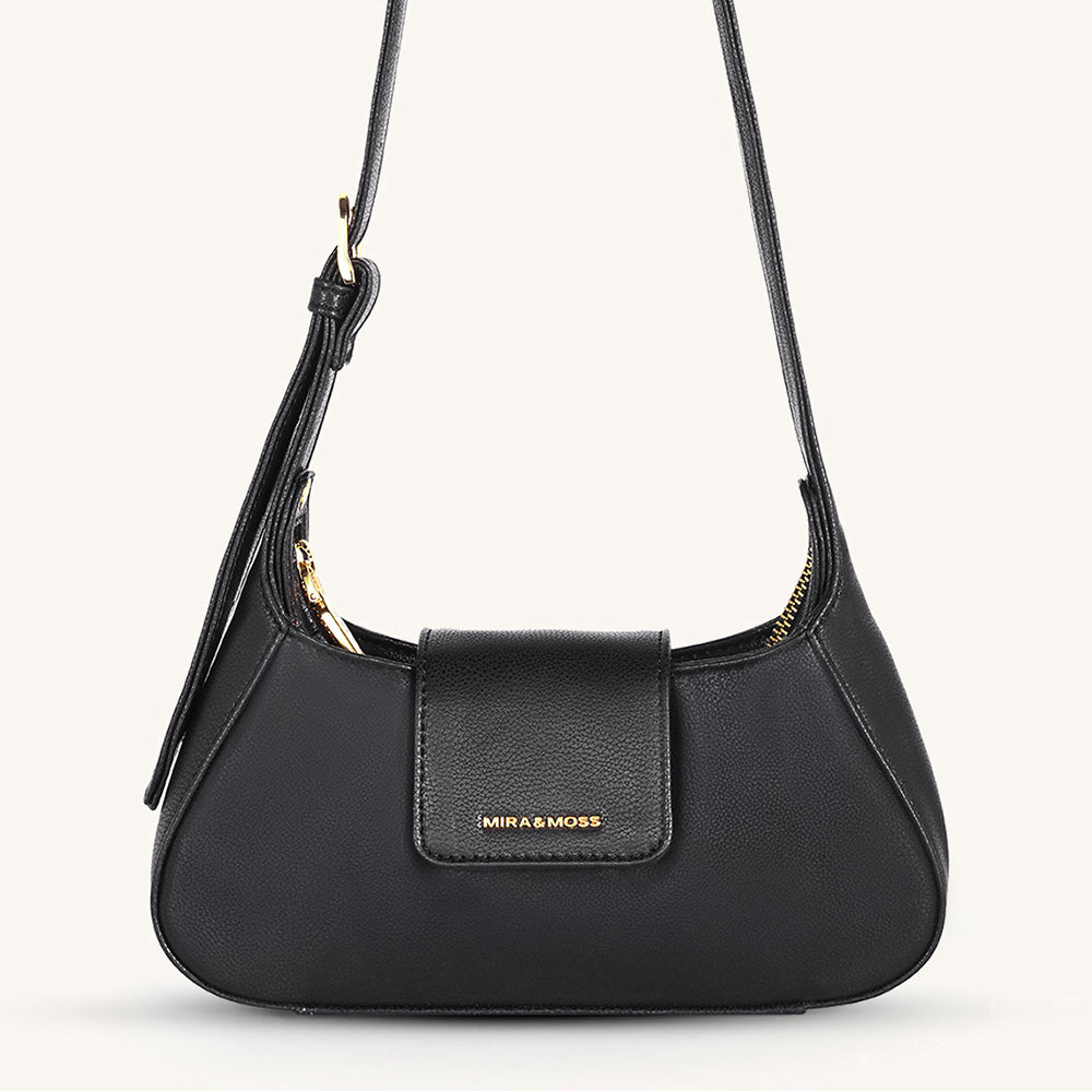 Mira & Moss Graciela Petite Shoulder Bag - Black