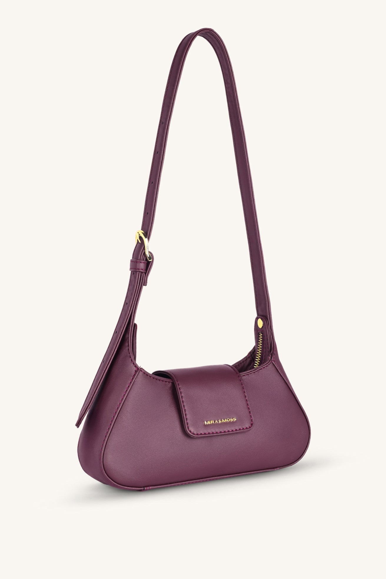 Mira & Moss Graciela Petite Shoulder Bag - Plum