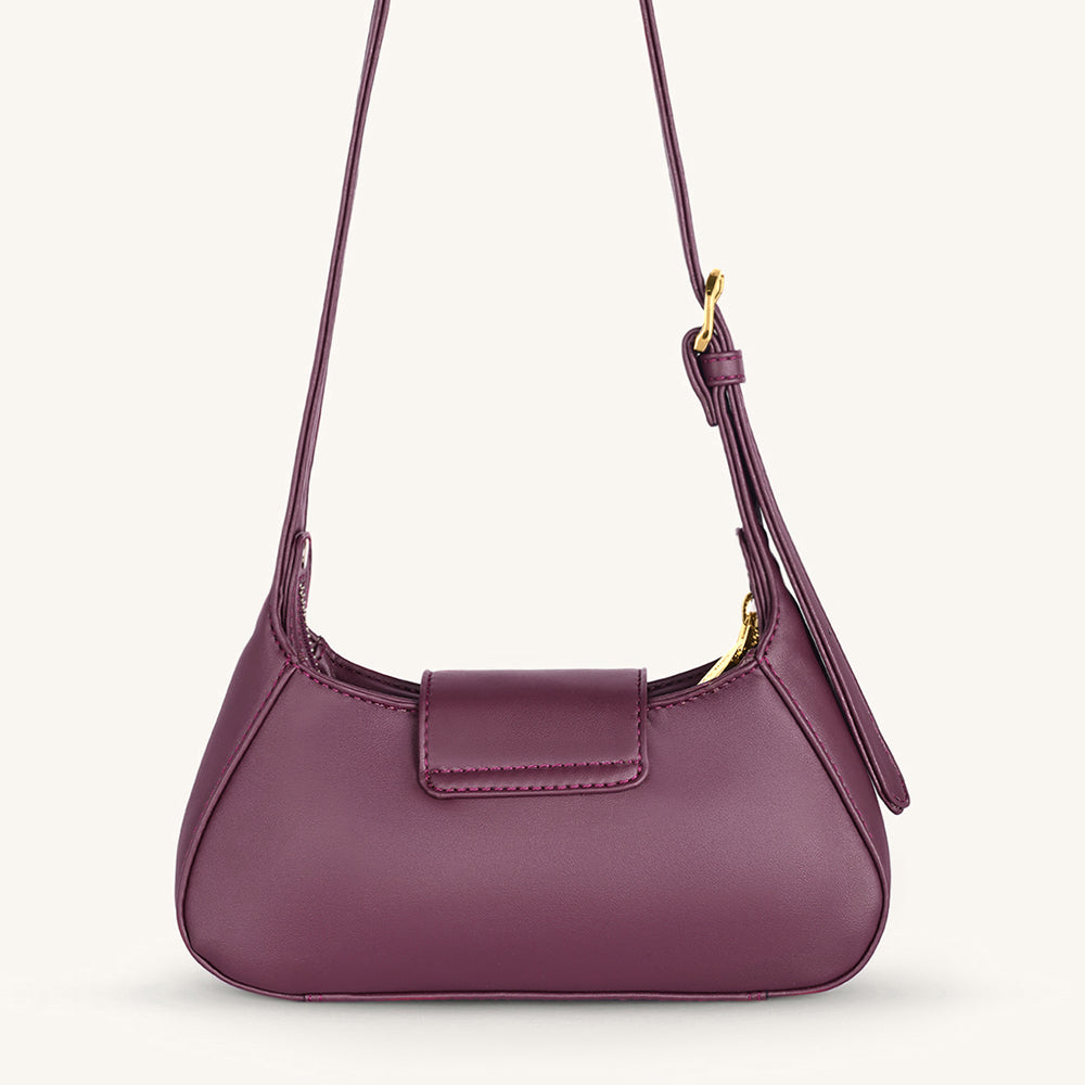 Mira & Moss Graciela Petite Shoulder Bag - Plum