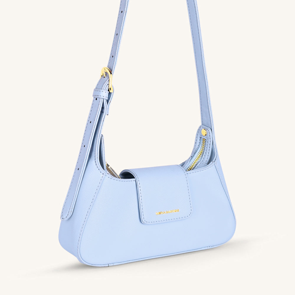 Mira & Moss Graciela Petite Shoulder Bag - Ice Blue