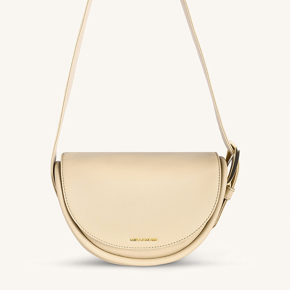 Mira & Moss Sophia Shoulder Bag - Light Taupe