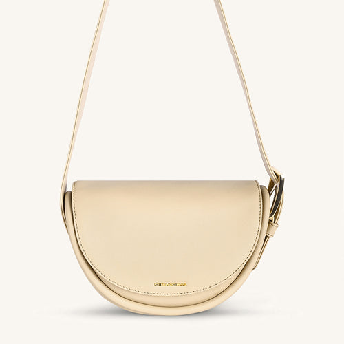 Mira & Moss Sophia Shoulder Bag - Light Taupe
