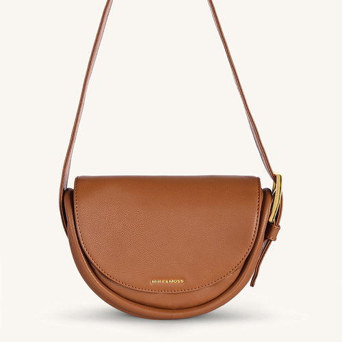Mira & Moss Sophia Shoulder Bag - Tan