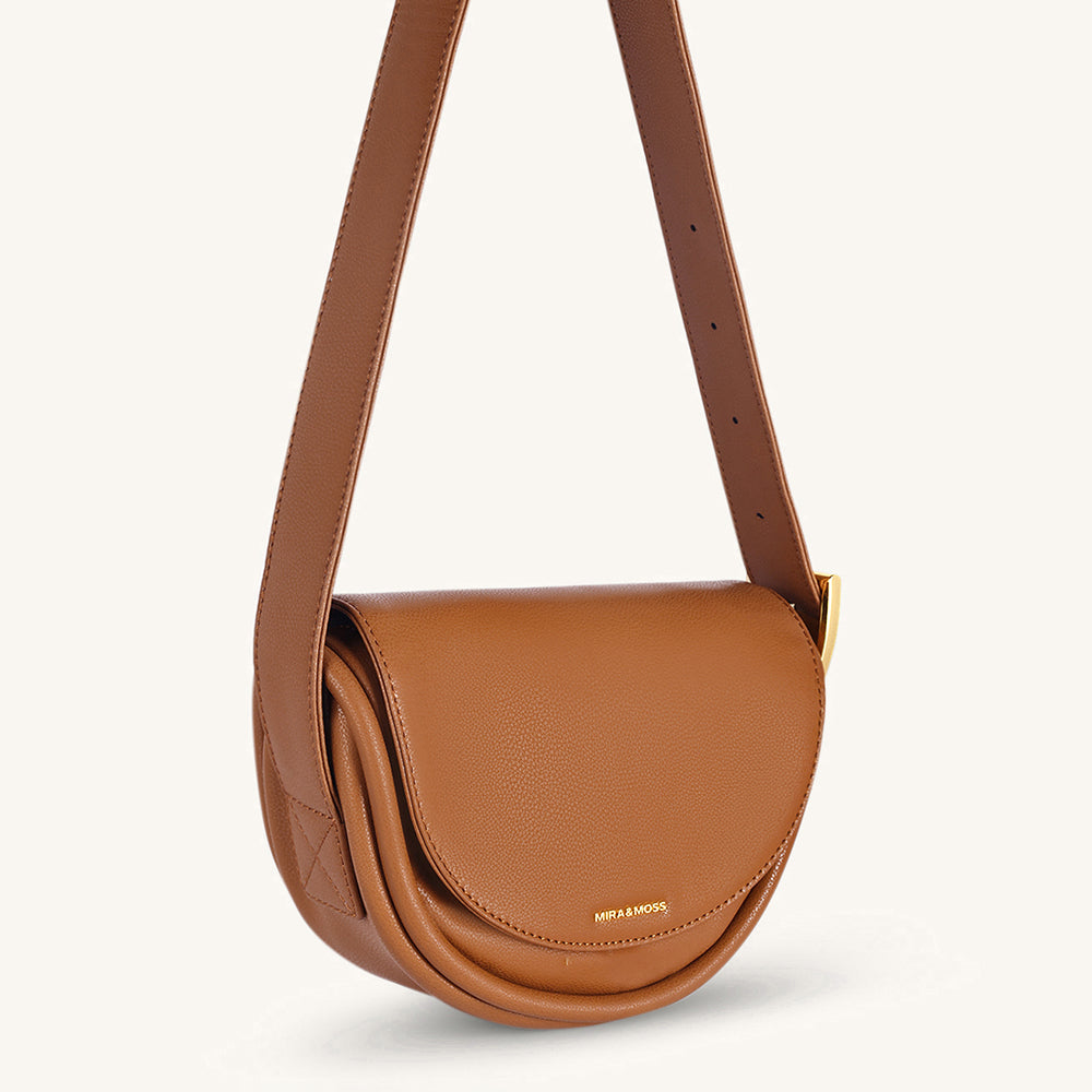 Mira & Moss Sophia Shoulder Bag - Tan