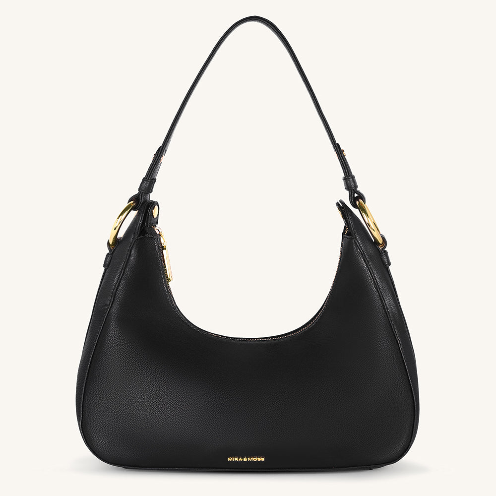 Mira & Moss Ava Shoulder Bag - Black