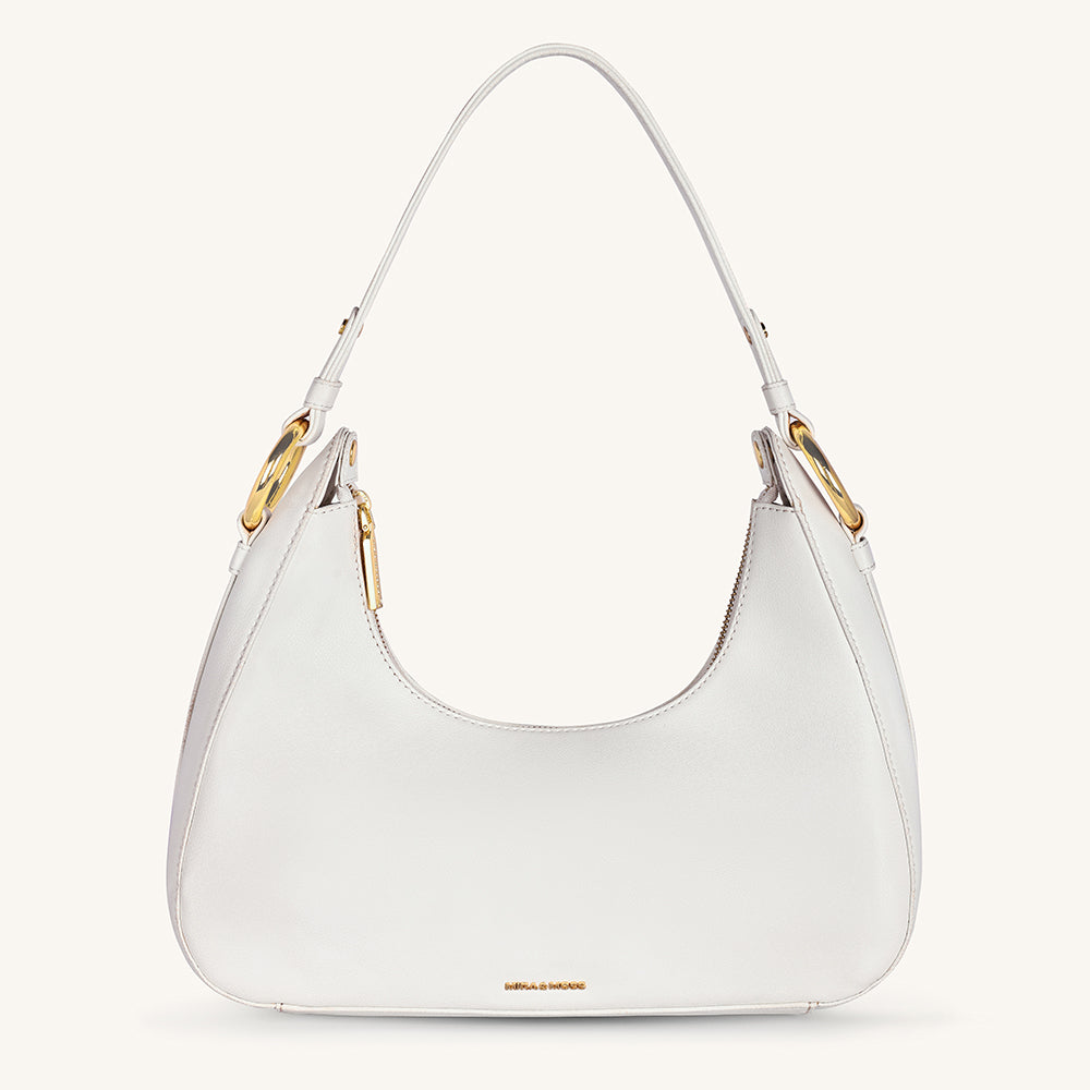 Mira & Moss Ava Shoulder Bag - Ivory