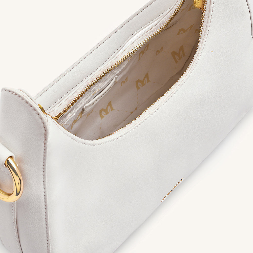 Mira & Moss Ava Shoulder Bag - Ivory