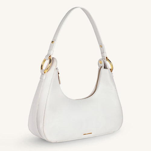 Mira & Moss Ava Shoulder Bag - Ivory