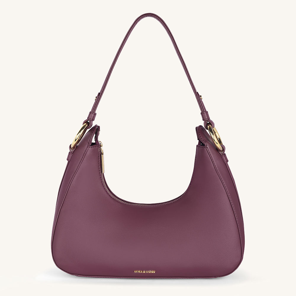 Mira & Moss Ava Shoulder Bag - Plum