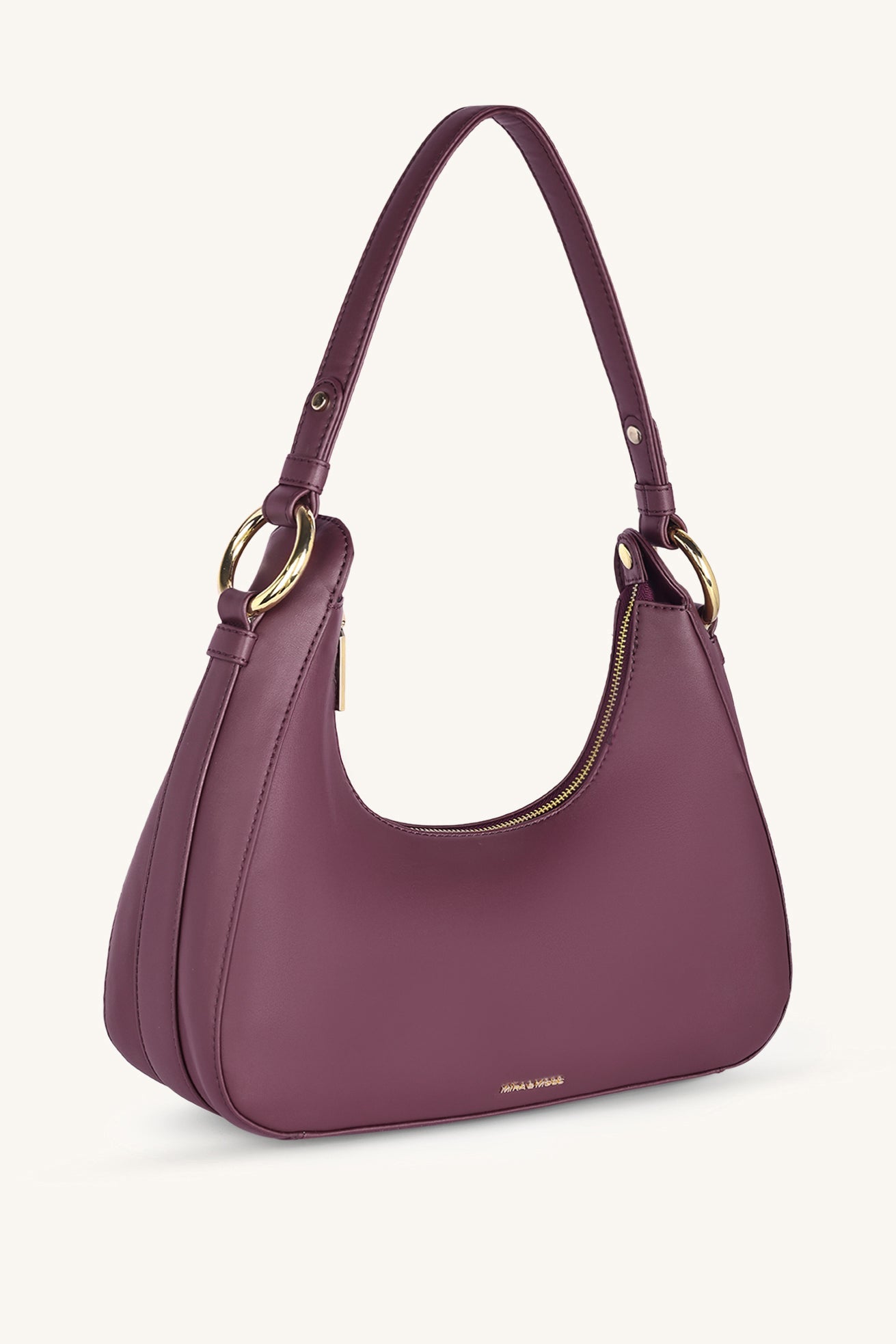 Mira & Moss Ava Shoulder Bag - Plum