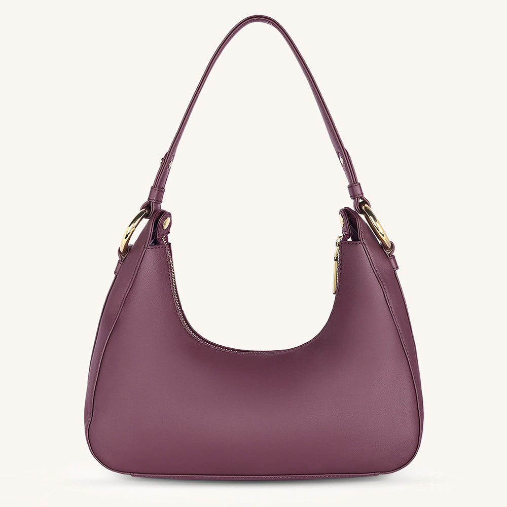 Mira & Moss Ava Shoulder Bag - Plum