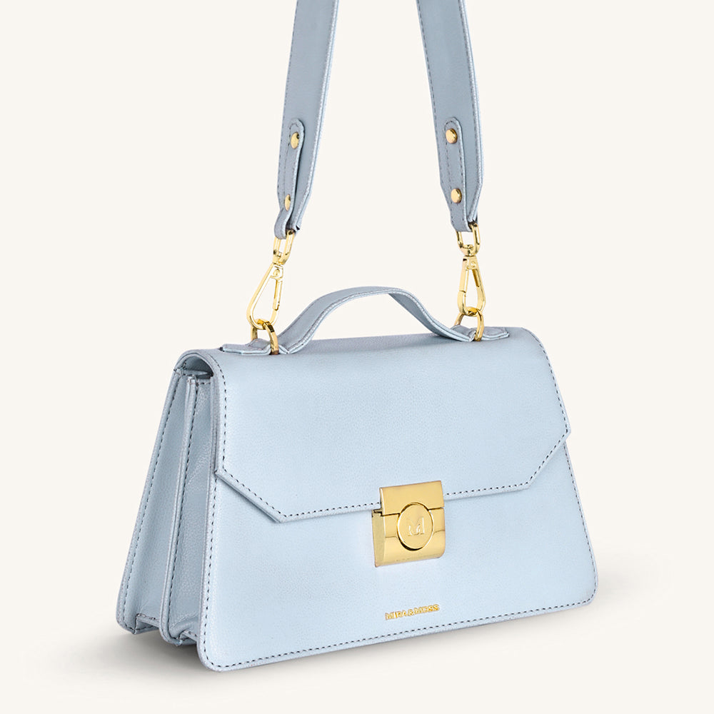 Mira & Moss Novelle Shoulder Bag - Ice Blue