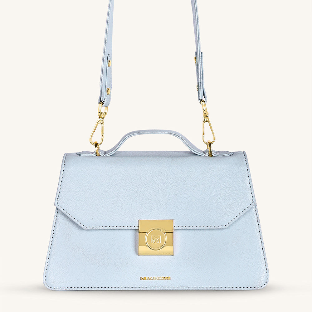 Mira & Moss Novelle Shoulder Bag - Ice Blue