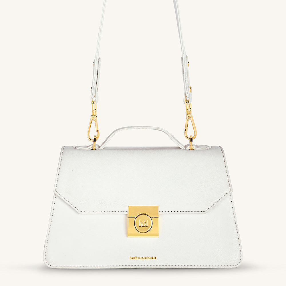 Mira & Moss Novelle Shoulder Bag - Ivory