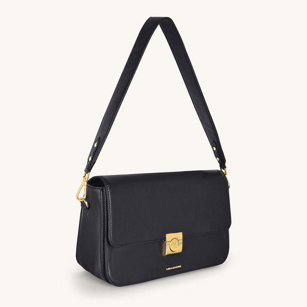 Mira & Moss Ravenne Shoulder Bag - Black