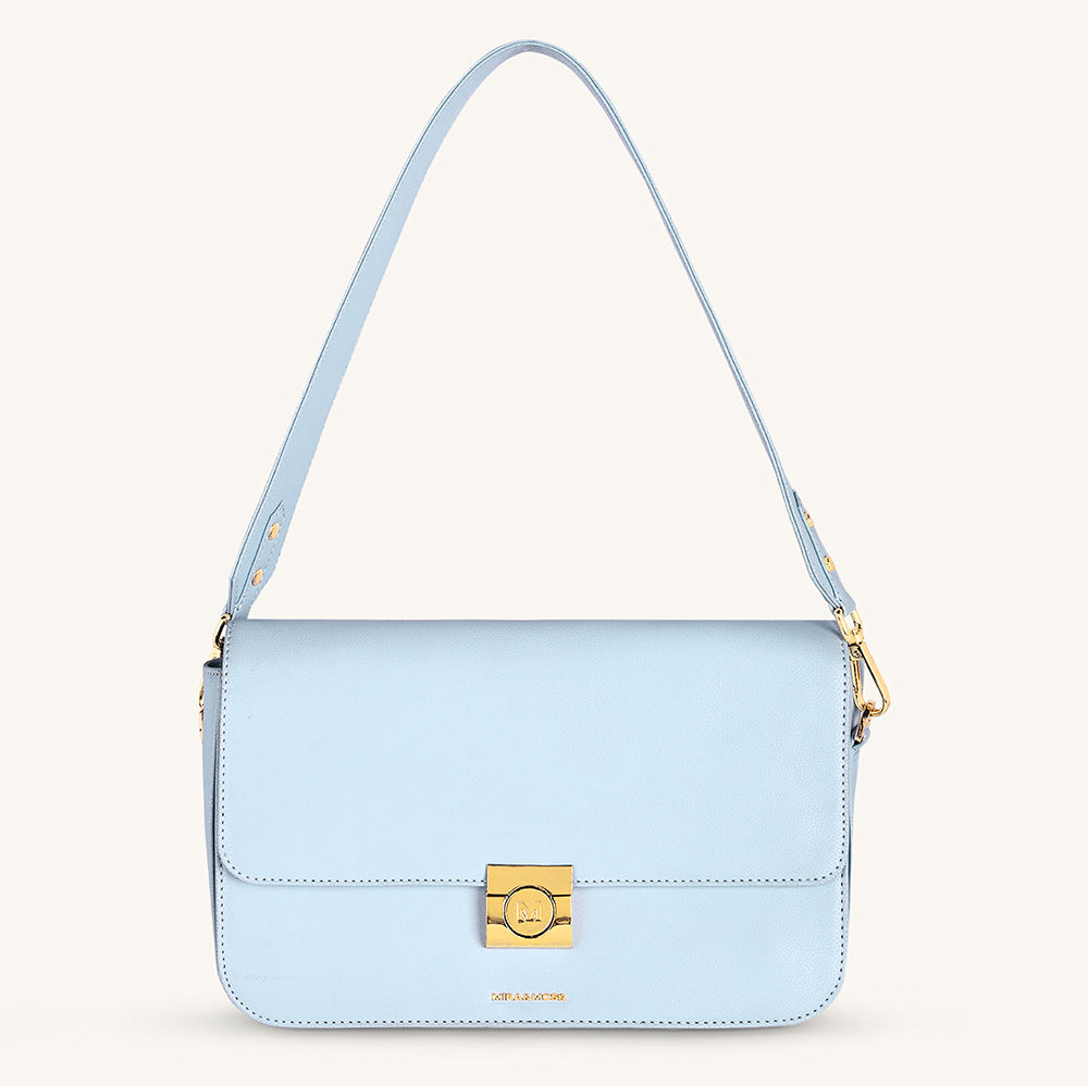 Mira & Moss Ravenne Shoulder Bag - Ice Blue