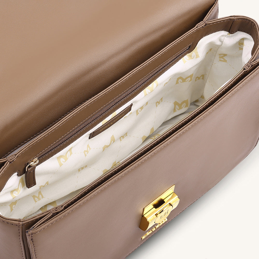 Mira & Moss Ravenne Shoulder Bag - Chocolate Latte