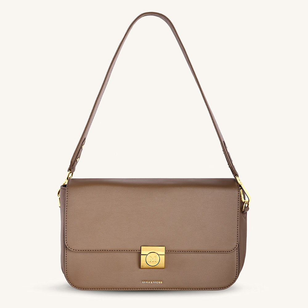 Mira & Moss Ravenne Shoulder Bag - Chocolate Latte