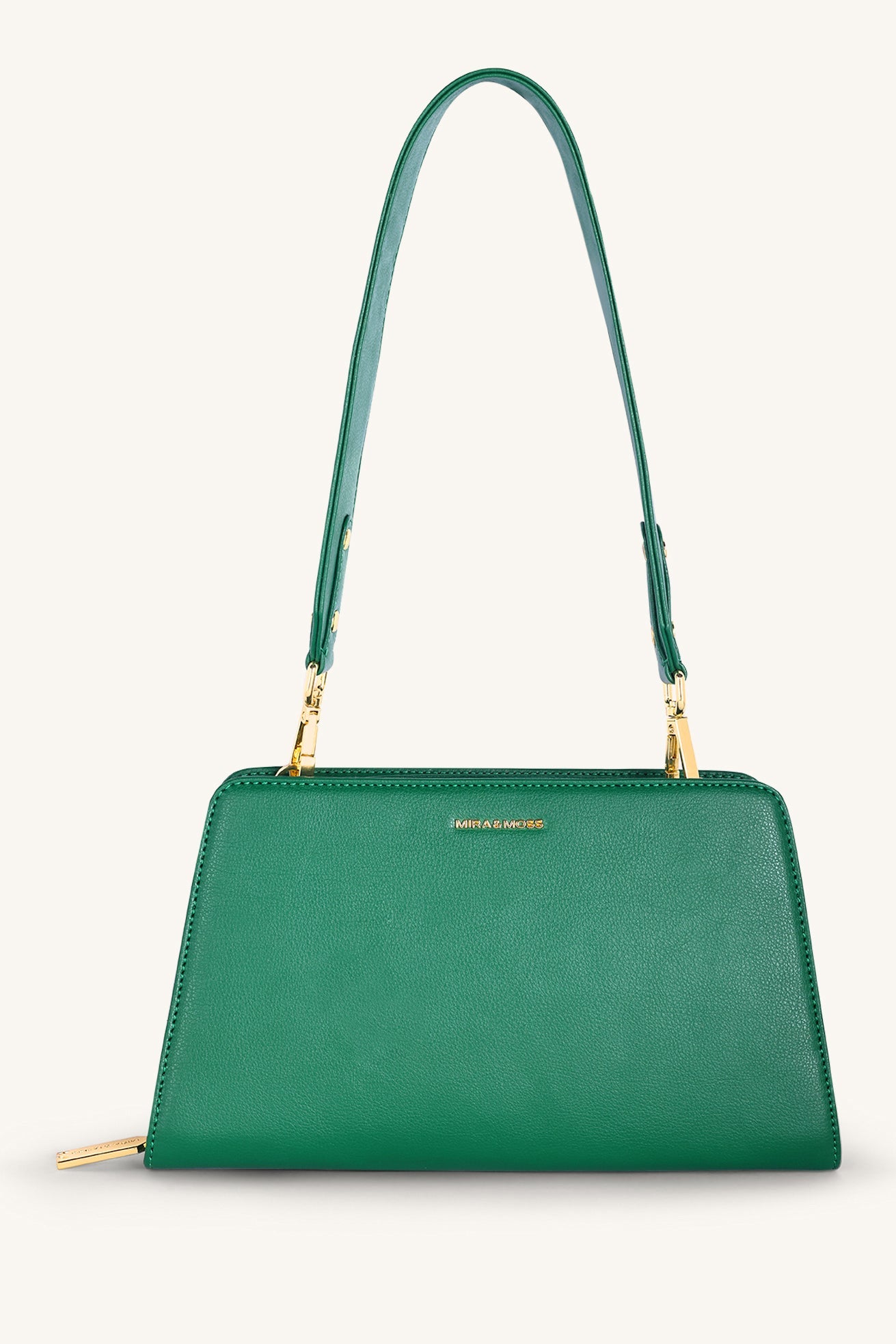 Mira & Moss Solenne Shoulder Bag - Malachite Green
