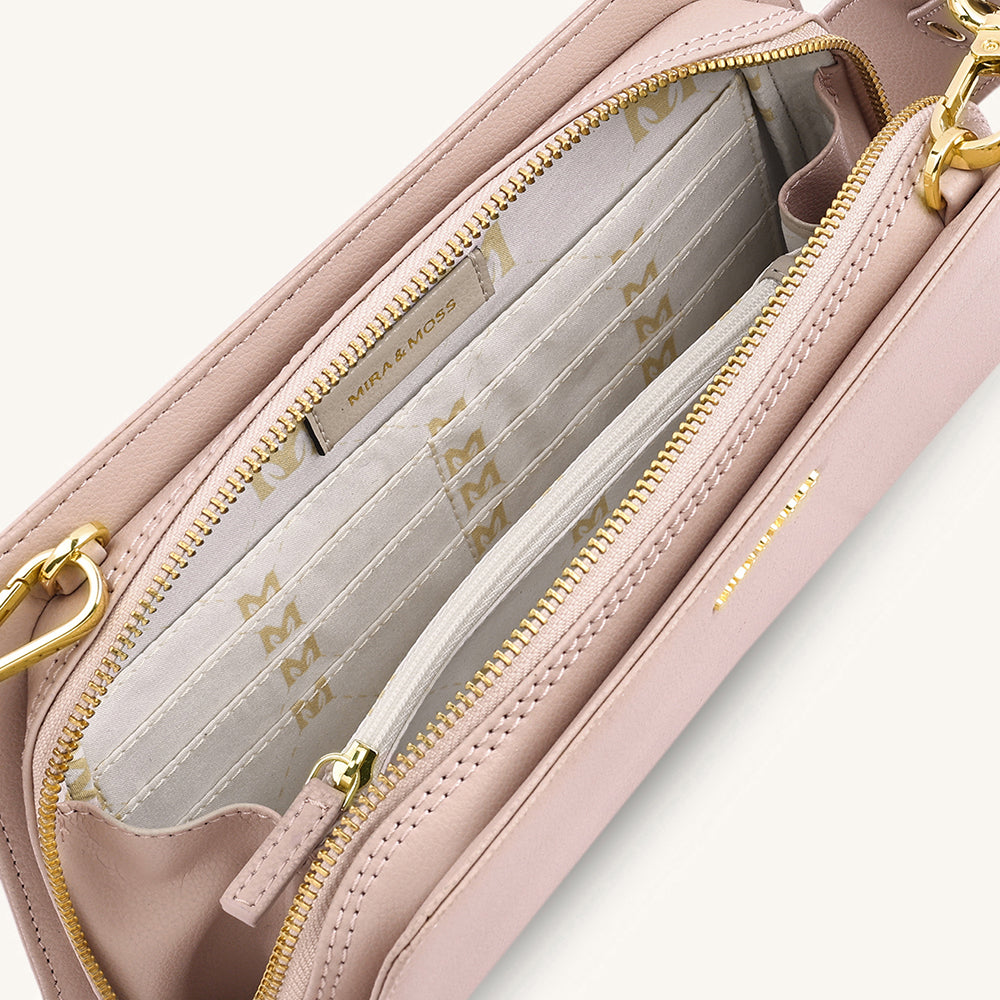 Mira & Moss Solenne Shoulder Bag - Transcendent Pink
