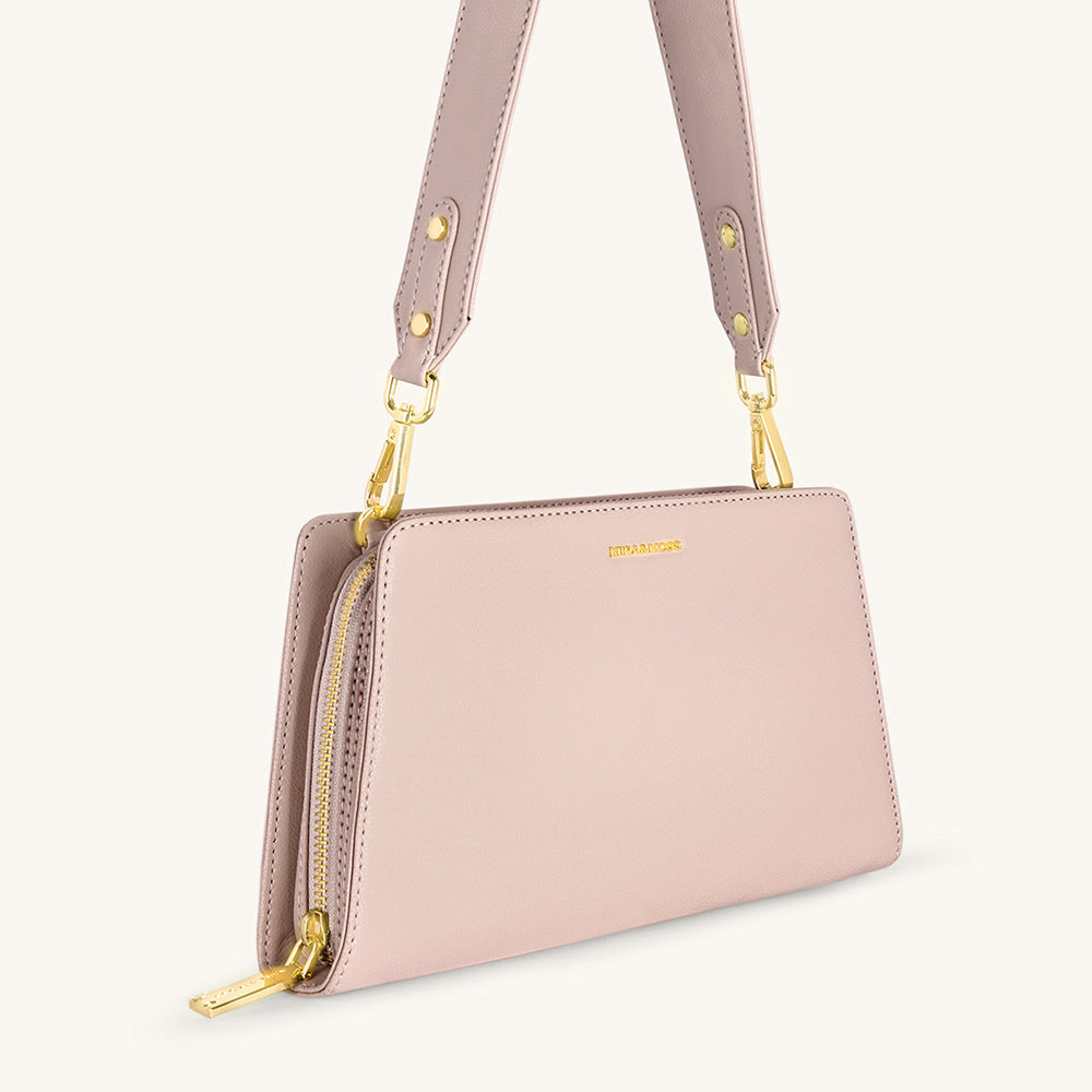 Mira & Moss Solenne Shoulder Bag - Transcendent Pink