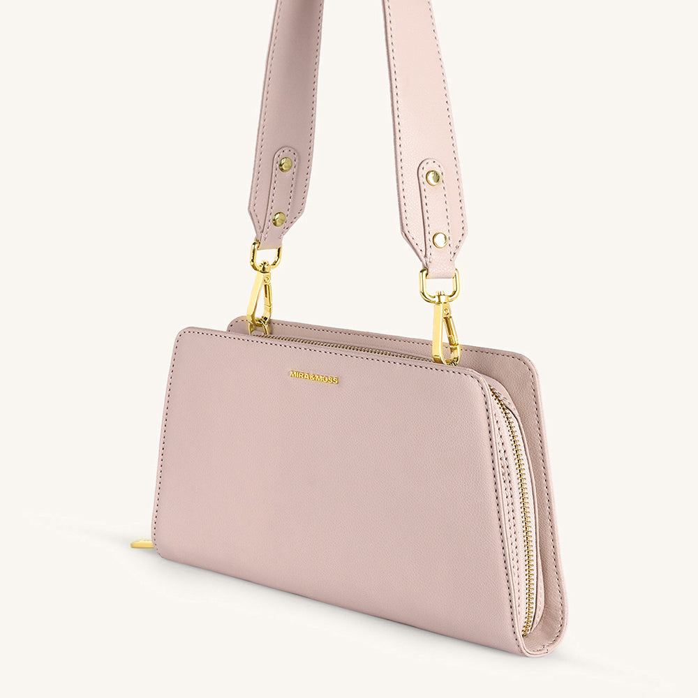 Mira & Moss Solenne Shoulder Bag - Transcendent Pink