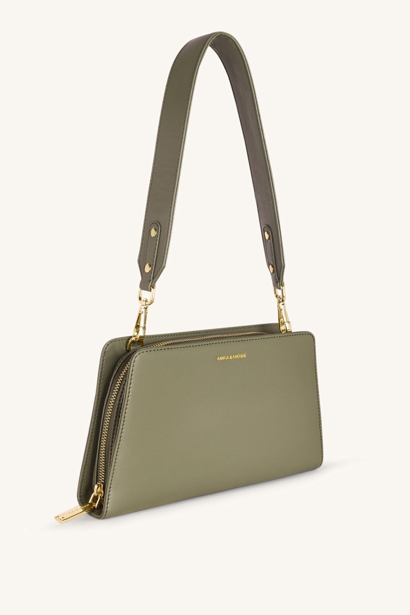 Mira & Moss Solenne Shoulder Bag - Burnt Olive
