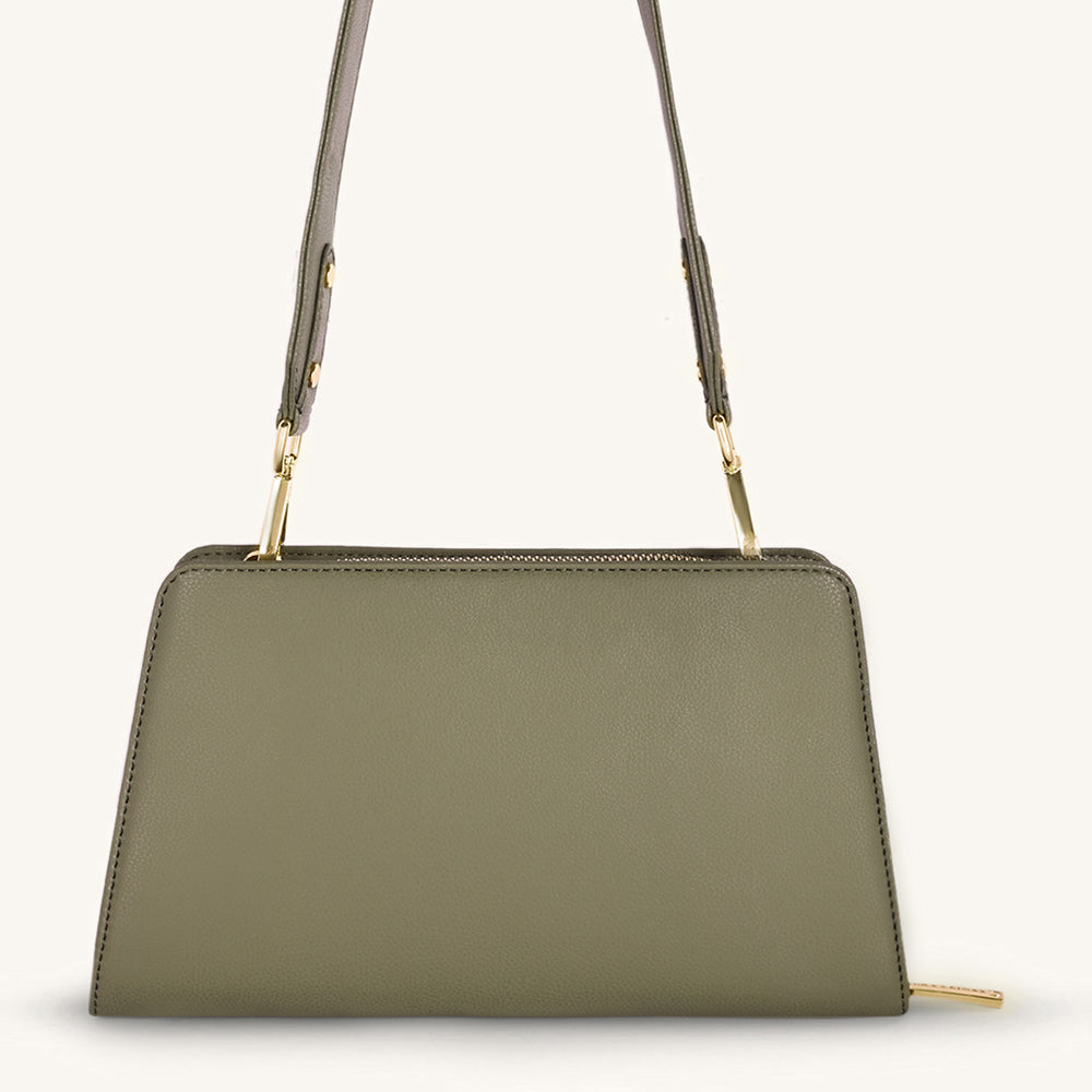 Mira & Moss Solenne Shoulder Bag - Burnt Olive