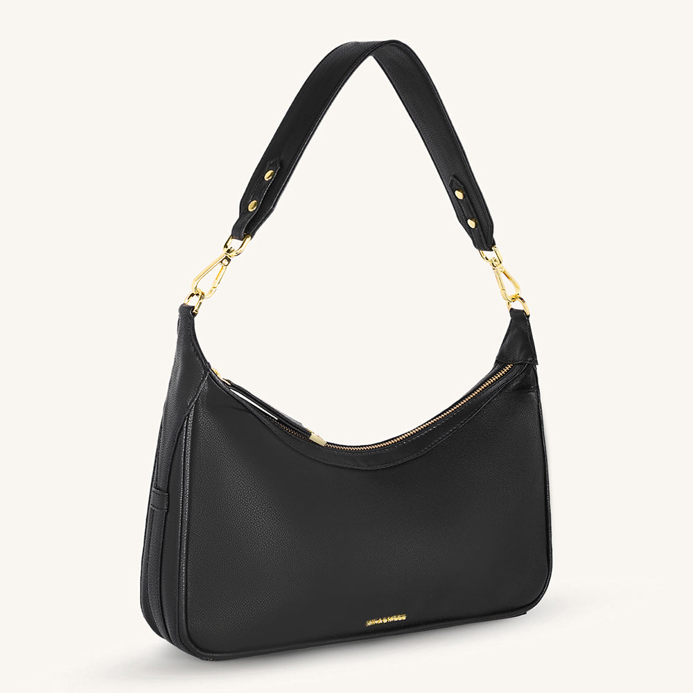 Mira & Moss Celeste Shoulder Bag - Black