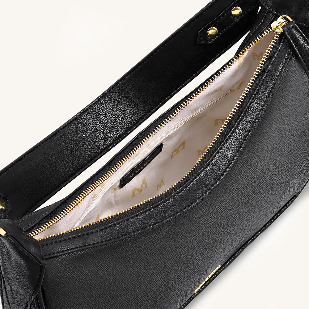 Mira & Moss Celeste Shoulder Bag - Black