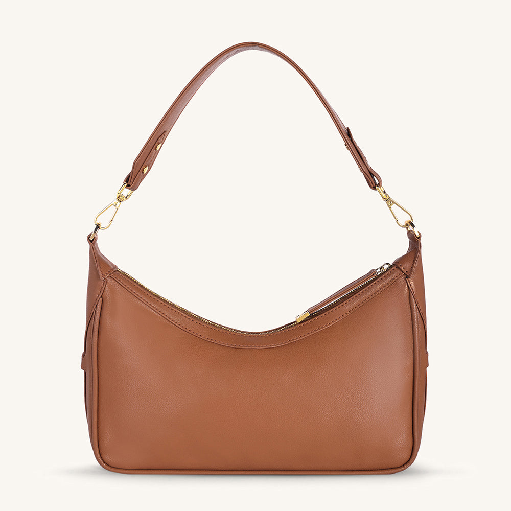 Mira & Moss Celeste Shoulder Bag - Tan