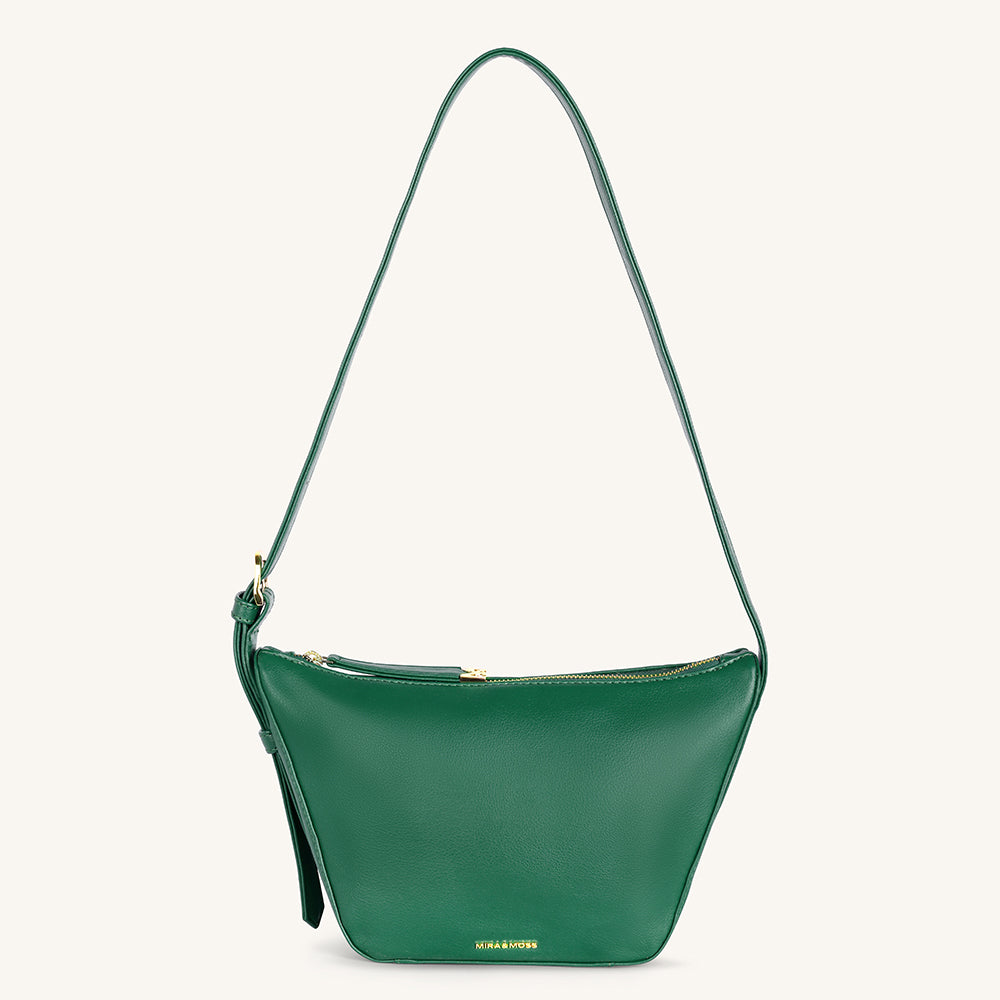 Mira & Moss Marceline Shoulder  Bag - Malachite Green